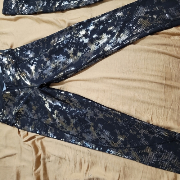 VS glitter gym tights Small - Picture 1 of 3